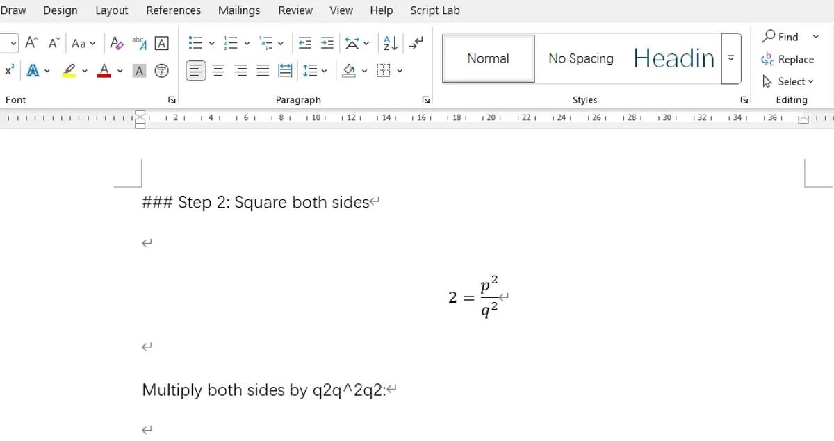 How to copy the formulas in ChatGPT response to word