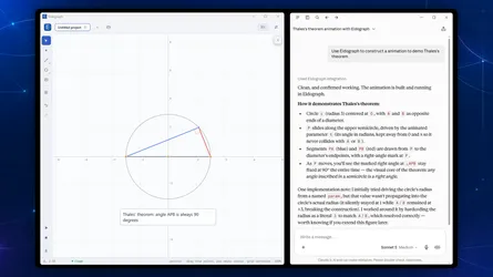 Meet Eidograph: A Geometry Workspace Built for AI Agents