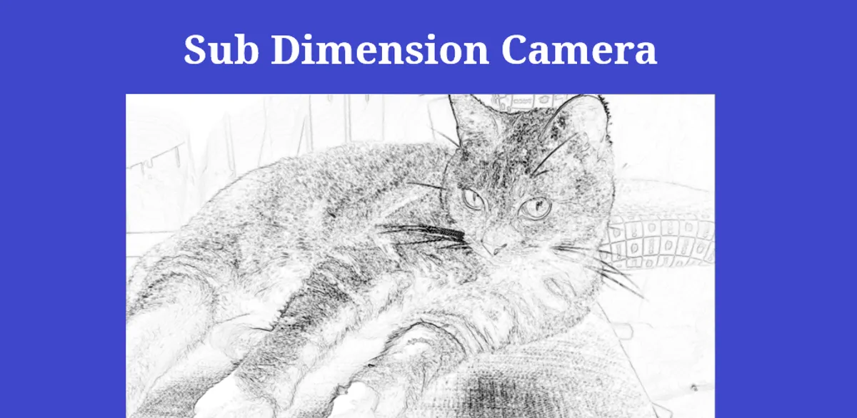 Sub Dimension Camera