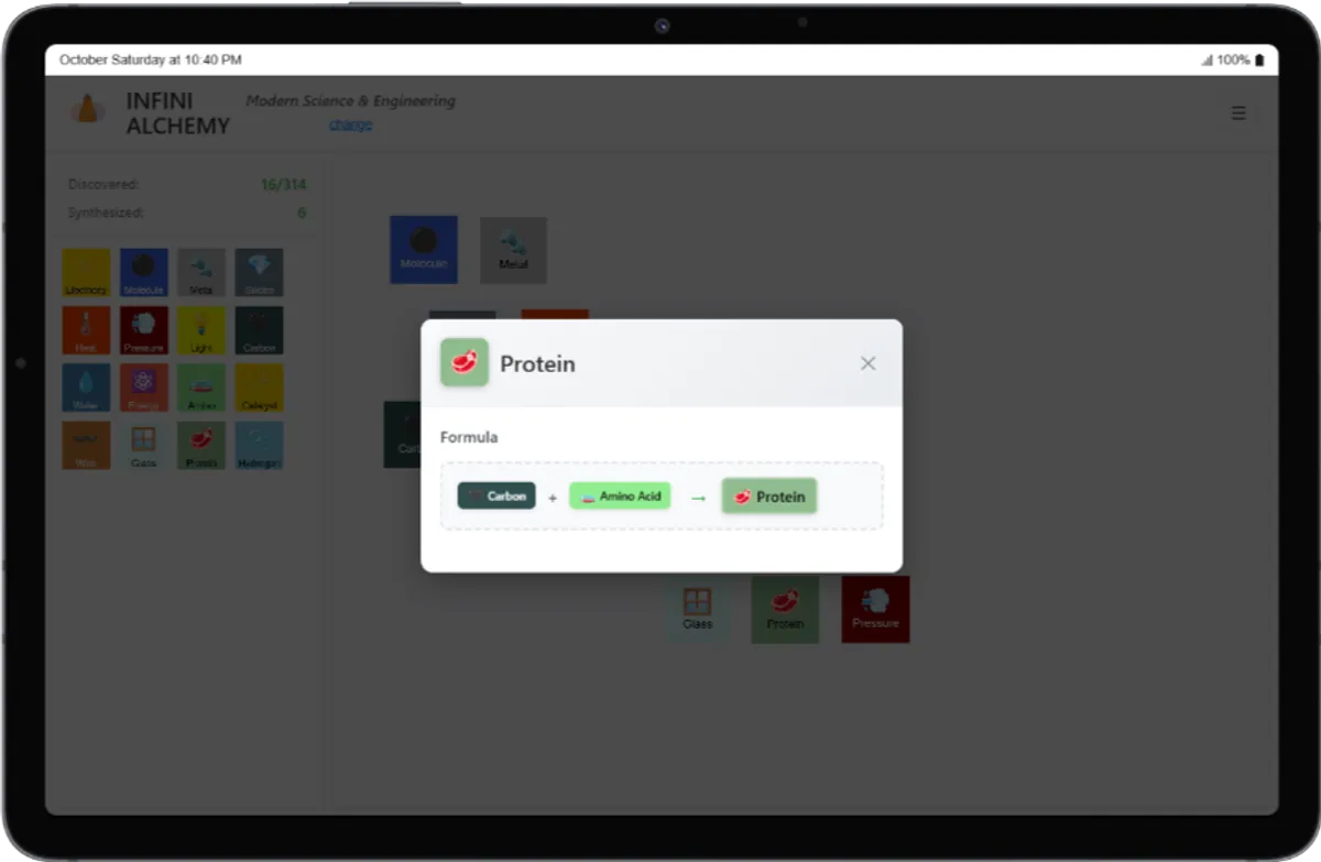Learn Vocabulary Effortlessly with Infini Alchemy